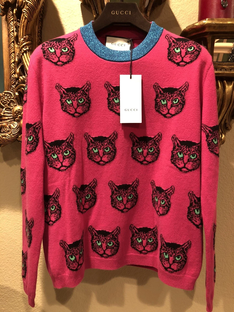Gucci mystic cat sweater new arrivals