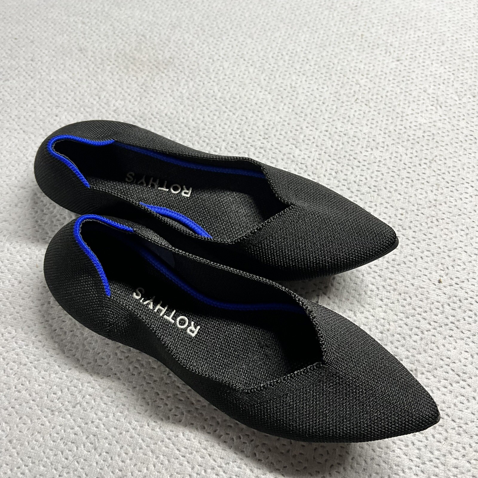 Rothy’s The Point in Black Solid EUC - image 2