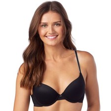 Juniors' SO So Soft Perfect T-Shirt Bra ZG85B410R K-001 Black Tie Sz.32B,34D,36D