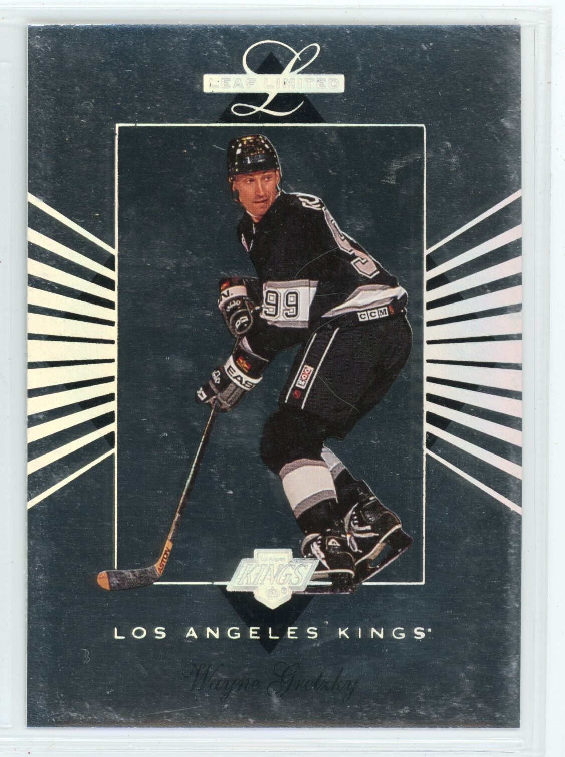 1994-95 Leaf Limited Insert WAYNE GRETZKY SILVER Card #11 of 28