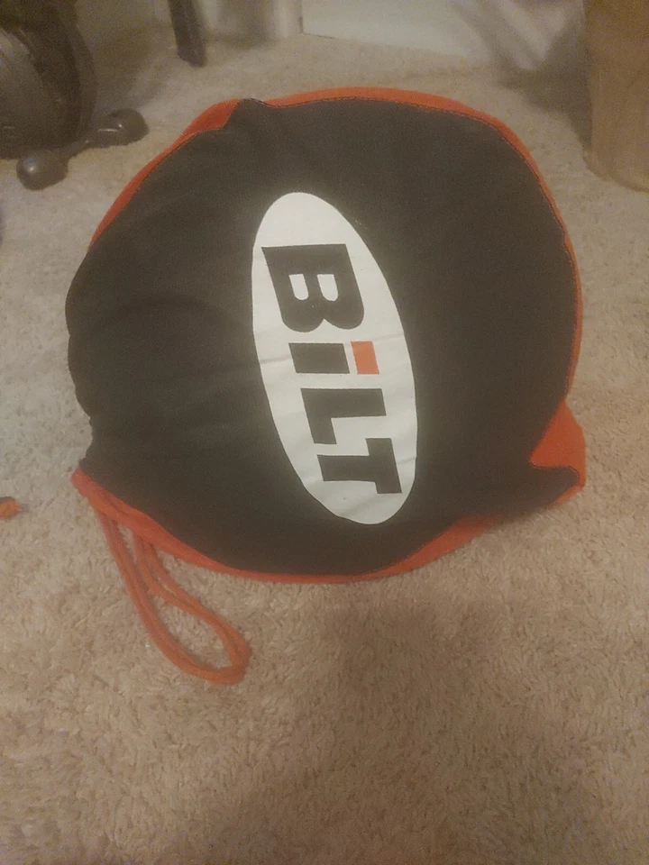 Casco de moto BILT para hombre pequeño (59-60 cm) cara completa azul Foto 2 de 4