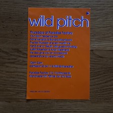 WILD PITCH dance flyer MANCHESTER club history PARADISE FACTORY 1990s