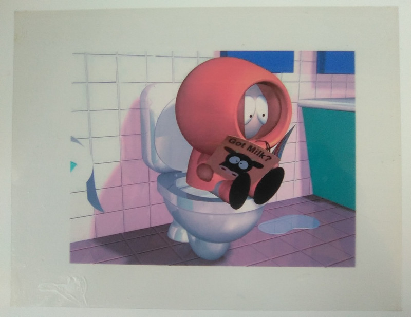 South Park  Kenny-Sericel Animation Art Cel
