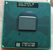 1PZ Processore Intel Core 2 Duo T9300 SLAQG SLAYY 2,5 GHZ 6MB 800MHZ CPU