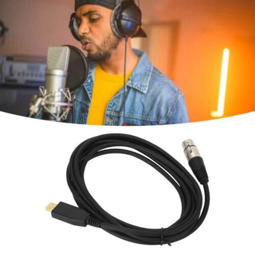 Prise USB vers XLR, câble adaptateur microphone, convertisseur microphone, câble de connexion - Photo 1/22