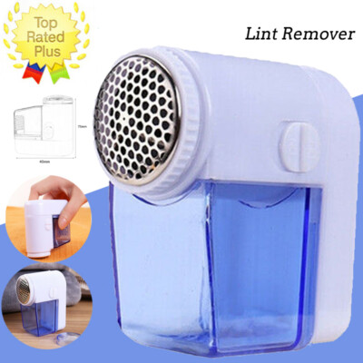 LINT REMOVER CORDLESS BATTERY OPERATED BOBBLE FABRIC CLOTHES DUST DE-BOBBLER x 2 LINT REMOVER CORDLESS BATTERY OPERATED BOBBLE FABRIC CLOTHES DUST DE-BOBBLER x 2