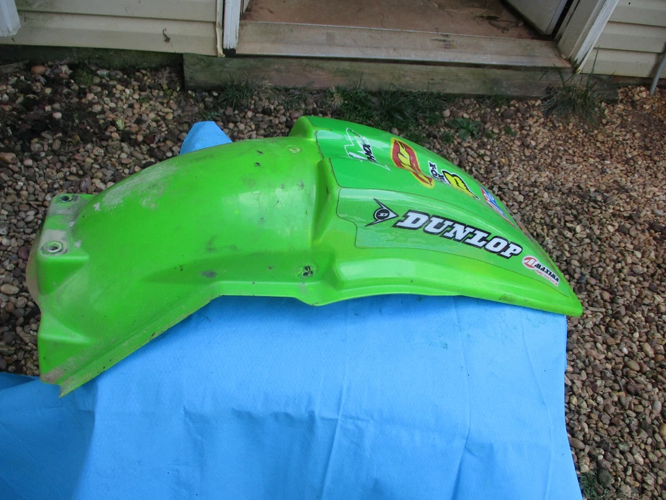 1993 Kawasaki KX500 rear fender - Image 3 of 4