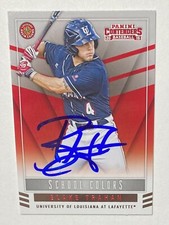 Blake Trahan Signed Panini #38 2015 Card Louisiana Ragin Cajuns Auto MLB RAD