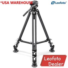 Leofoto Video Tripod LVC-193C BV-10 Twin Leg with Fluid Head