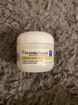 * ECZEMA HONEY Soothing Facial Cream  Lotion for Face Eyelids Lips #1628