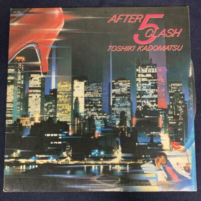 Toshiki Kadomatsu After 5 Clash BMG RAL-8812 Record VINYL LP Japan