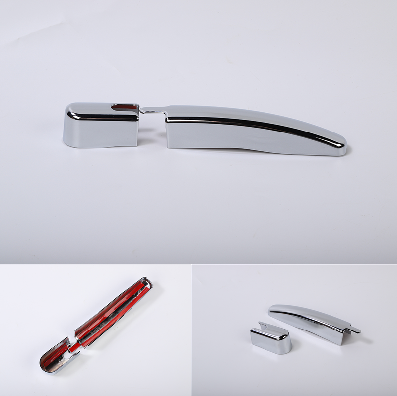 For Ford Bronco 2021-2023 chrome Rear window wiper cover trim Accessories 2Pcs