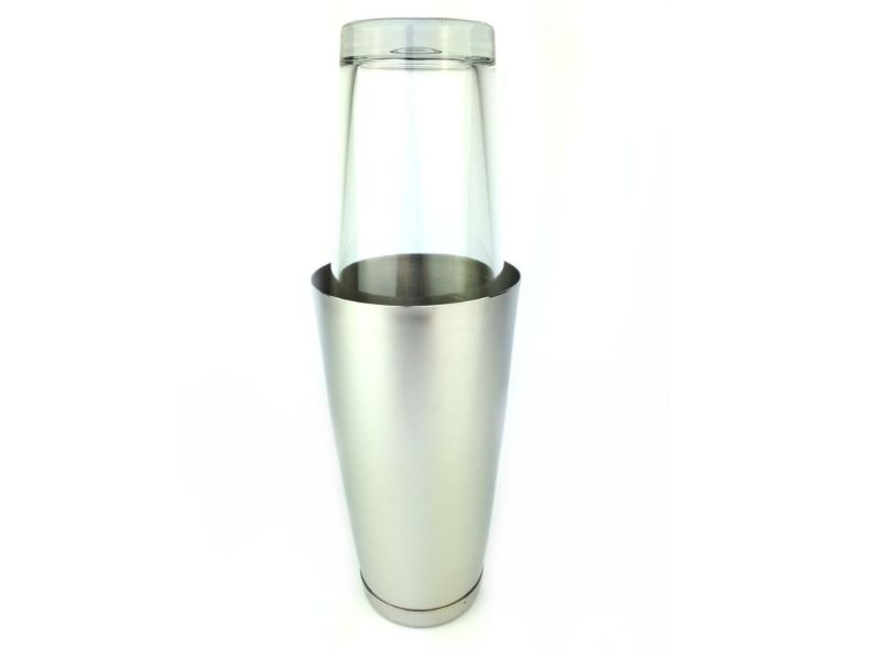 Profi Boston Shaker aus Edelstahl mit Glas Cocktails Shaken Mixen Bar Cocktail