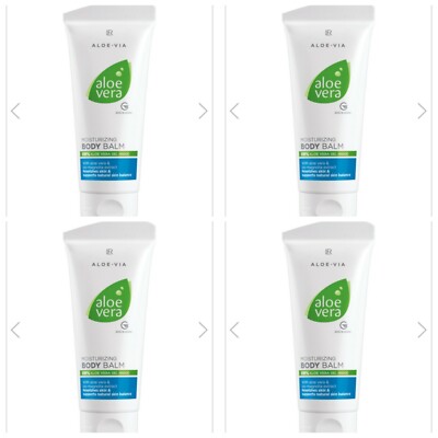 4 x 200 ml LR Aloe Vera Körperbalsam - Body Balm 