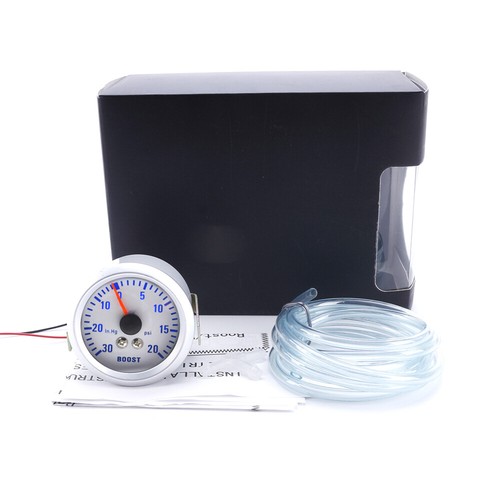 2" 52mm Turbo Boost Gauge 0~20 Psi Car Pressure Gauge Auto Gauges Racing Meter - Picture 8 of 8
