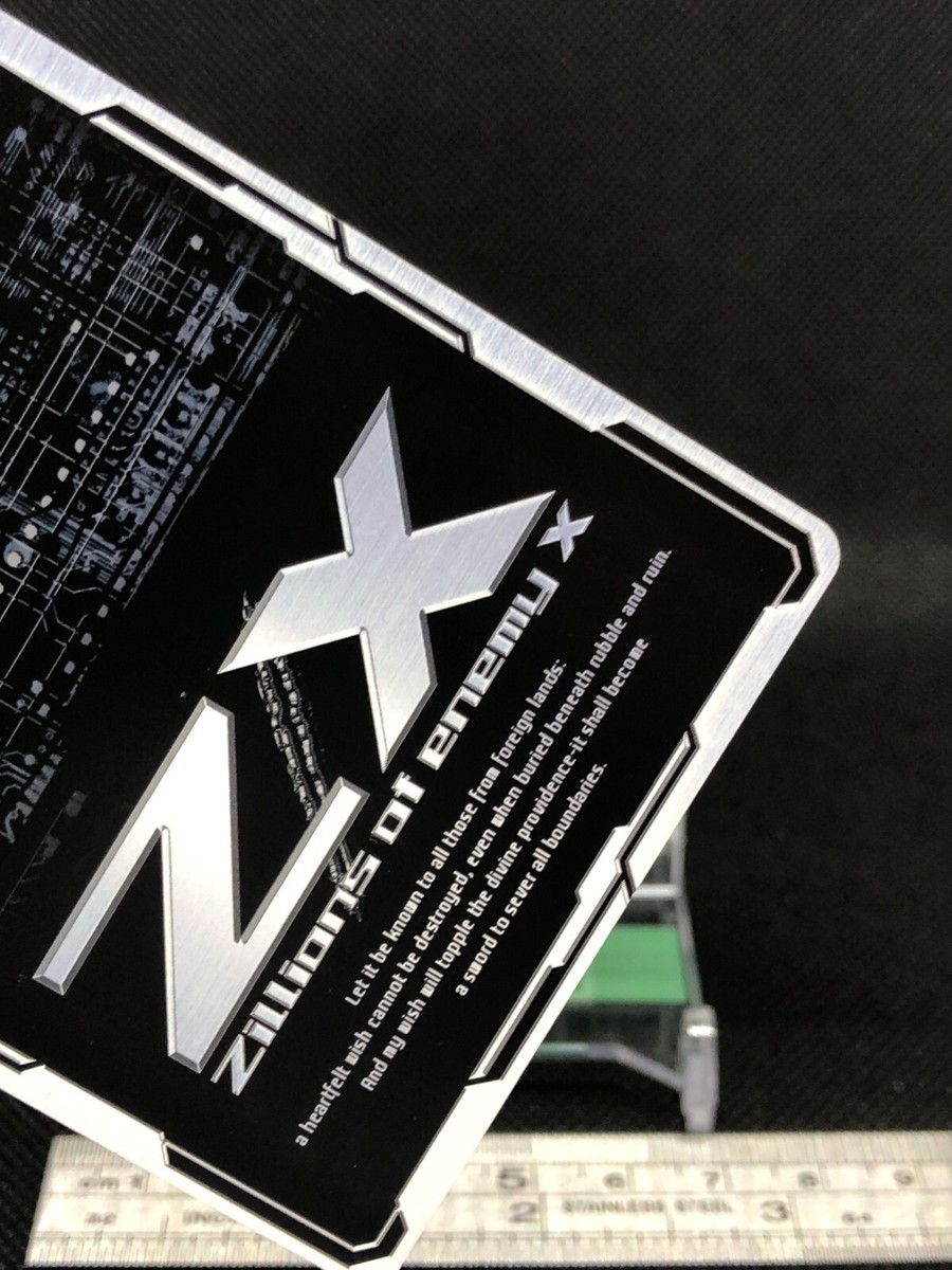 ファイナル・エリシオン 2BOX Destroy Z/X Zillions of enemy X TCG Card UC B09-021 Holo