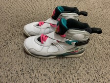 white turbo green jordan 8