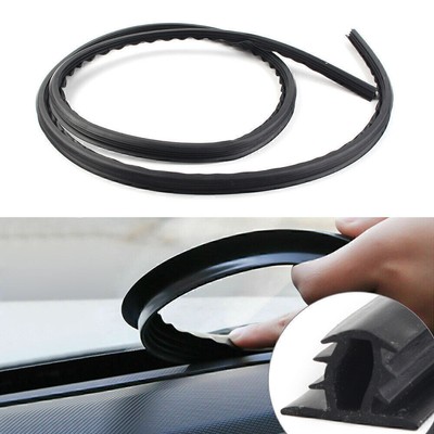 1.6m Car Door Window Adhesive Rubber Seal Strip Car Insulation Weatherstrip US