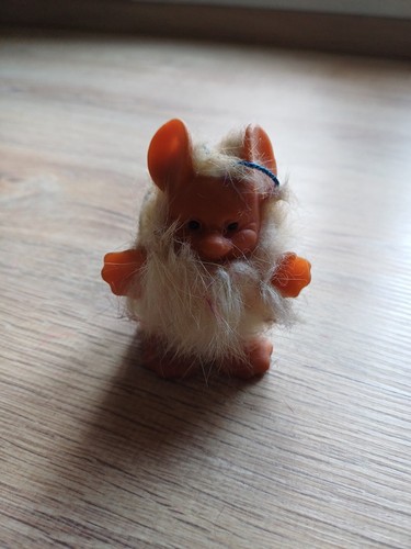 Figurine Vintage Raul – Happy Gang Troll Chat/Chat ? Kiki, Fourrure