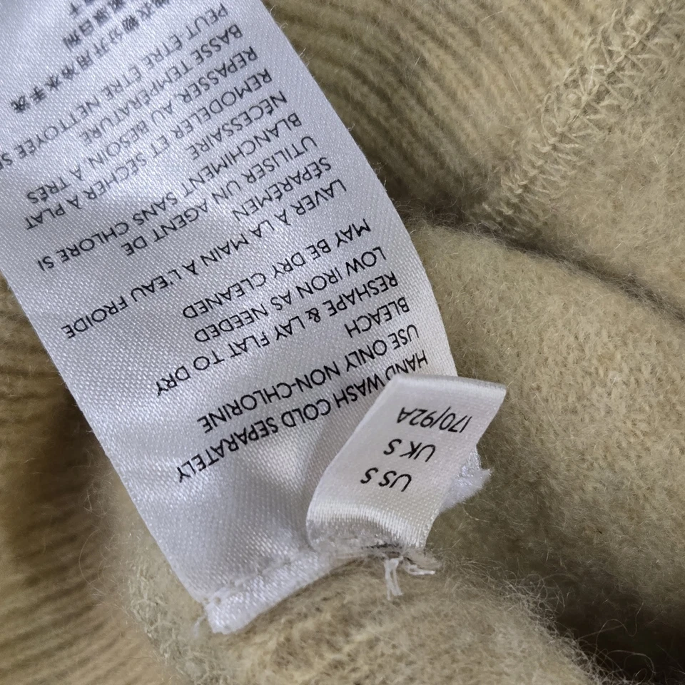 Sudadera Free People Mujer S Amarilla Love Like This Cashmere Manga Larga LEER Foto 4 de 4