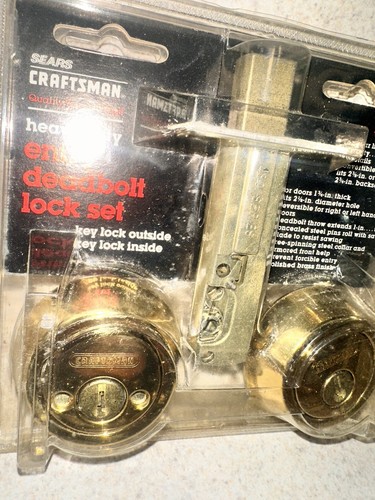 Sears Handwerker Qualität Sie können vertrauen Schwerlast Einstieg Riegel Schlüssel außen & innen - Bild 6 von 10