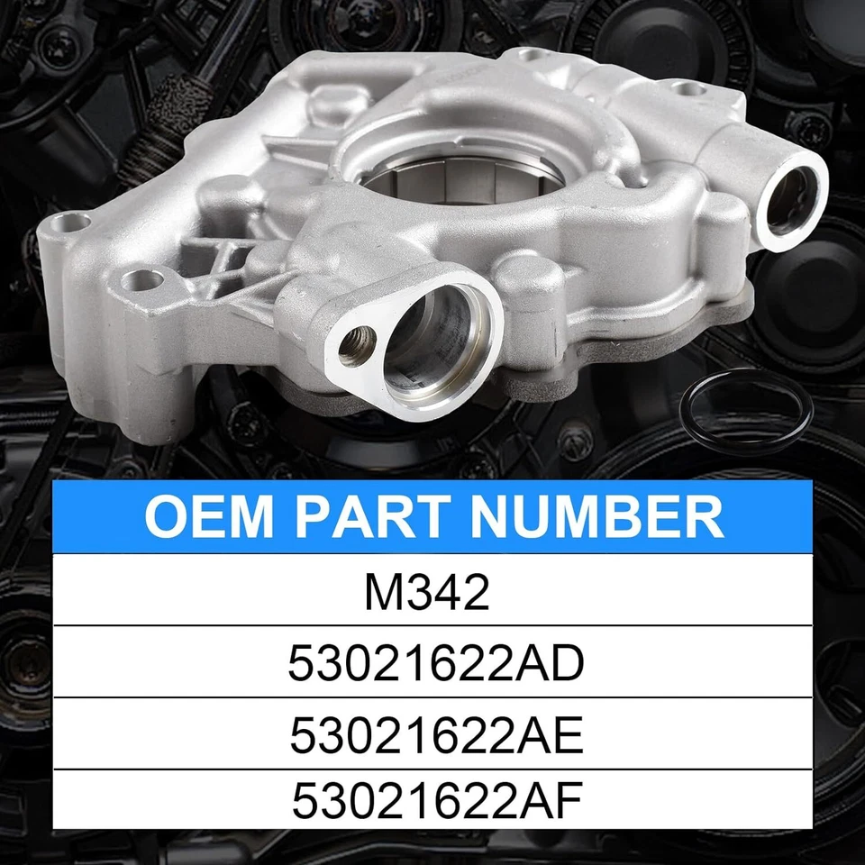 Timing Chain Piston Rings Set Fit 03-08 Chrysler Dodge 5.7L V8 Ram 1500 hemi Foto 3 de 4