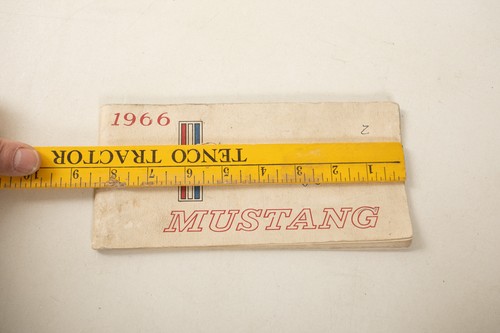 1966 Ford Mustang Owner's Manual (UB4/JSF6) Harrold Sacramento March 18 - Picture 10 of 11