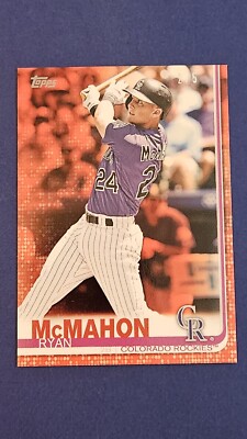 Ryan McMahon - 2019 Topps Mini On Demand Mini Red  #2/5
