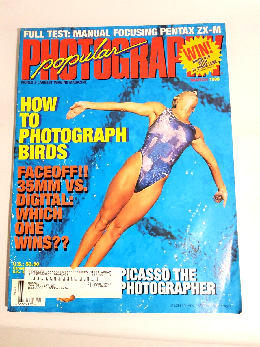 Popular Photography Magazine March 1998/ Vintage Camera & Photo | eBay