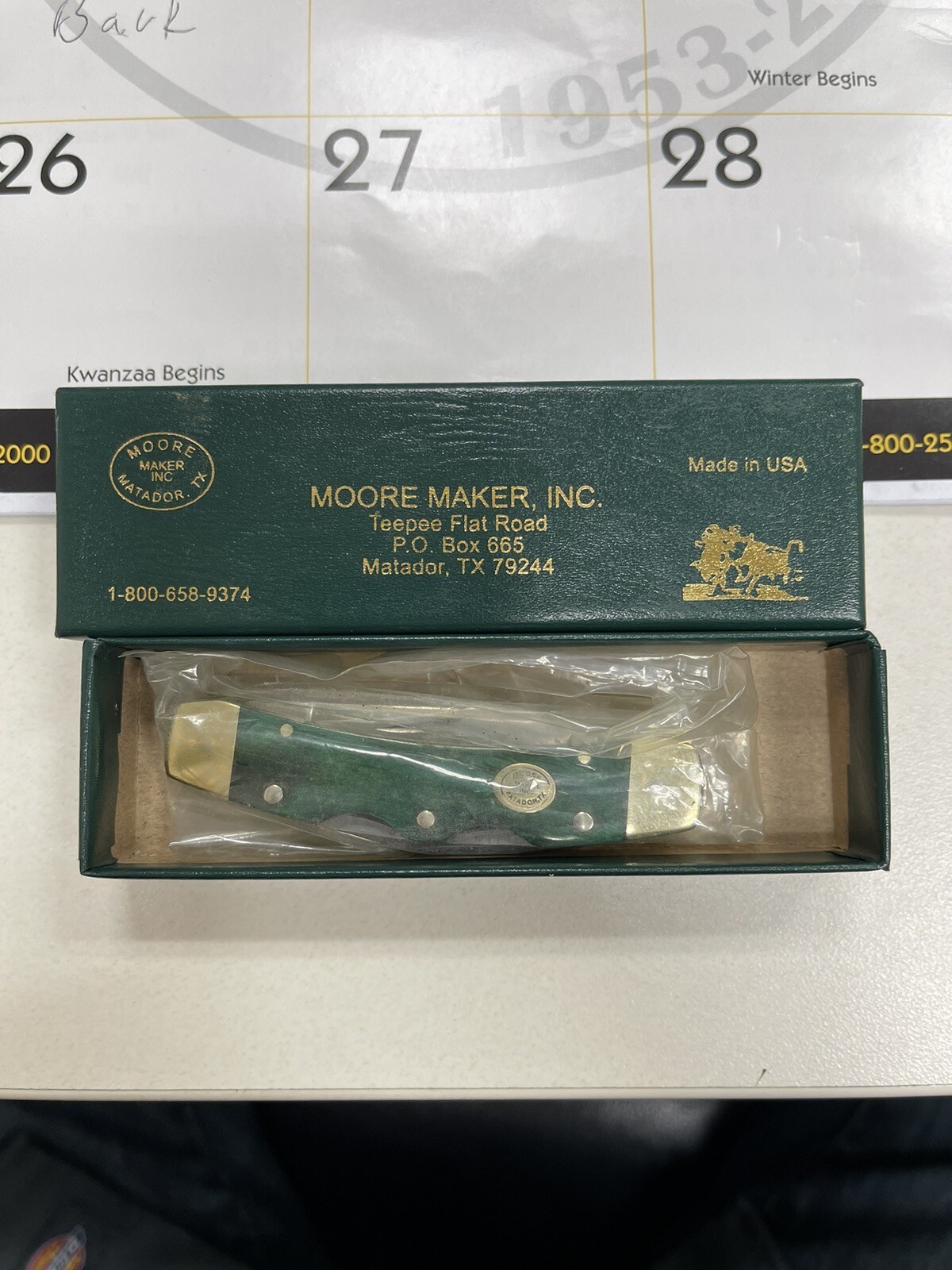 moore maker pocket knives Double Lock Back READ eBay