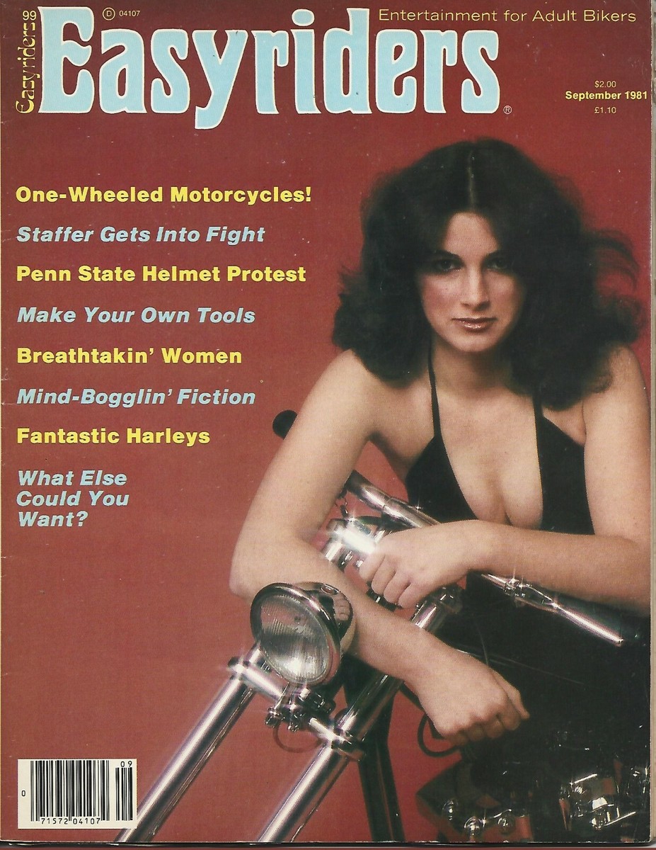 SEPTEMBER 1981 EASYRIDERS MAGAZINE MOTORCYCLES GIRLS BIKERS HARLEY