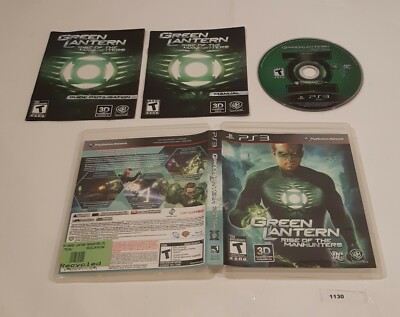 GREEN LANTERN:RISE OF THE MANHUNTERS- PS3 PLAYSTATION 3  