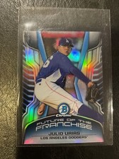 JULIO URIAS 2014 BOWMAN CHROME DRAFT FUTURE OF THE FRANCHISE MINI #FF-JU DODGERS