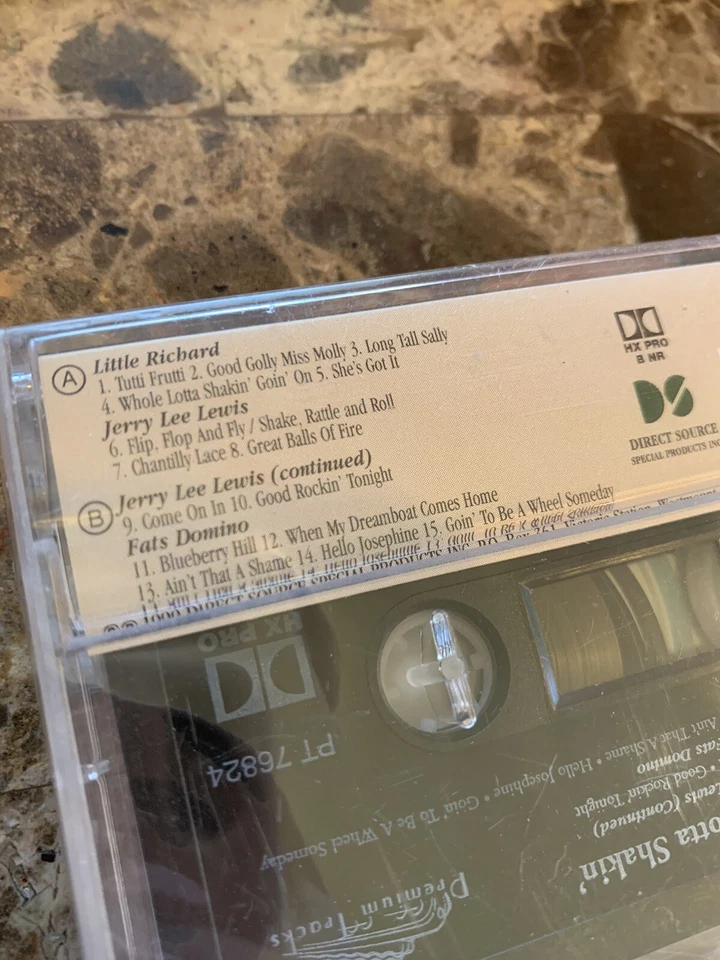 LITTLE RICHARD - JERRY LEE LEWIS - FATS DOMINO Whole Lotta Shakin' Cassette NEW - Image 4 of 4