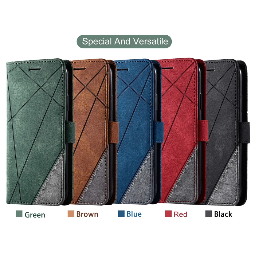 Slim Leather Wallet Case Card Flip Cover for Huawei P40 P30 P20 Lite Mate 30 Pro - Image 2 of 4