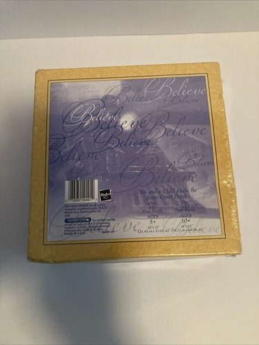 The Polar Express 2004 Hasbro 100 & 500 pc Puzzle NIB Sealed - 第 2/3 張圖片