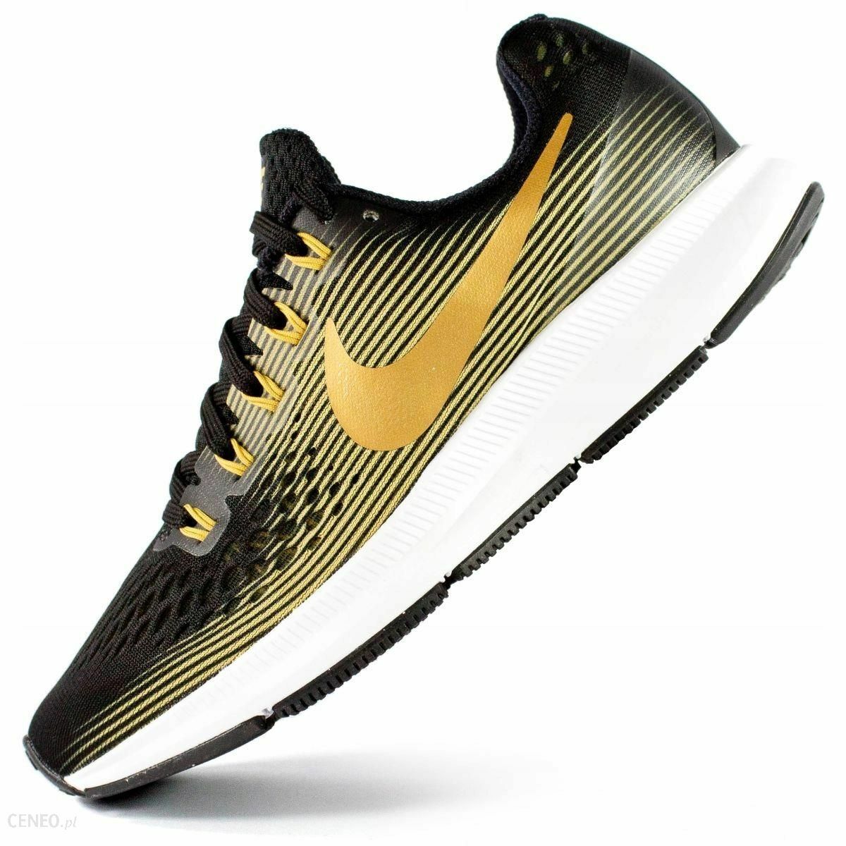Women's Nike Air Zoom 34 Gold Black White 880560-009 sz 5 | eBay