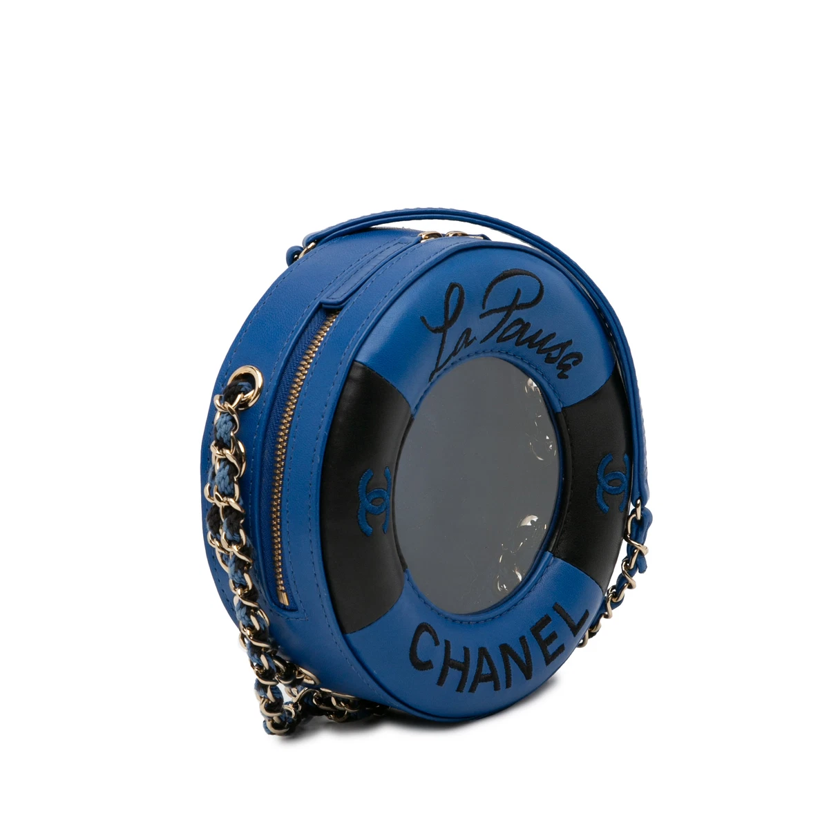Chanel coco lifesaver cheap round bag