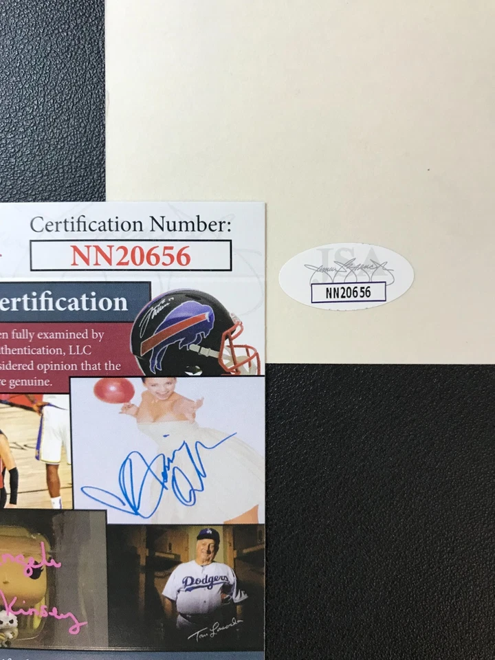 Billy Williams Signed B&W Postcard JSA Certified AUTO Chicago Cubs HOF 1987! - Image 3 of 4