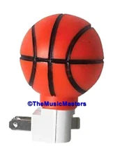 Basketball Night Light Sports Wall Outlet Plug-In Nightlight with On/Off Switch