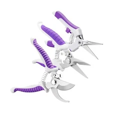 Garden Pruning Shears,Gardening Tools Bypass Hand Pruner Stainless Steel Gard...