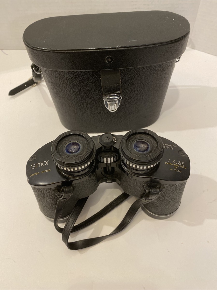Vintage SIMOR 7x35 Wide Angle Binoculars Japan Made For Vintage SIMOR 7x35 Wide Angle Binoculars Japan Made For
