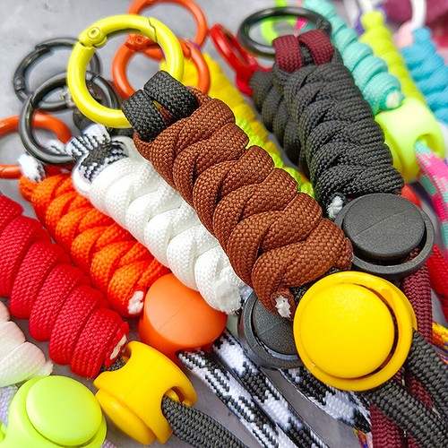 1PC Color combination knot mobile phone lanyard creative short braided lanyard - 第 11/26 張圖片