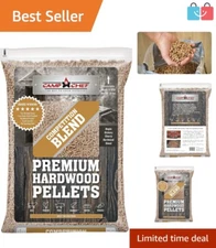 Premium Hardwood BBQ Pellets - No Chemicals, Perfect for Grilling & Smoking
