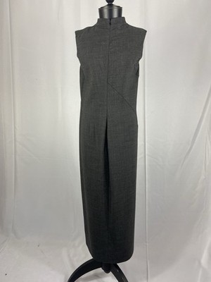 donna karan grey dress Linwood Dresser