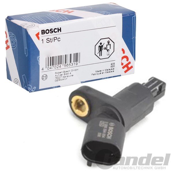 Bosch ABS-SENSOR Raddrehzahl Hinterachse Passend FüR Audi A3 TT Seat Arosa Leon-image
