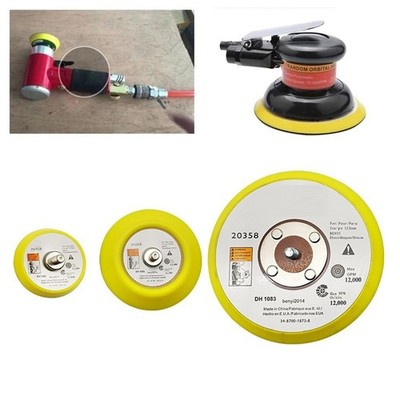2/3/5 Inch Polishing Sanding Disc Backing Pad Hook And Loop/For Pneumatic Sander