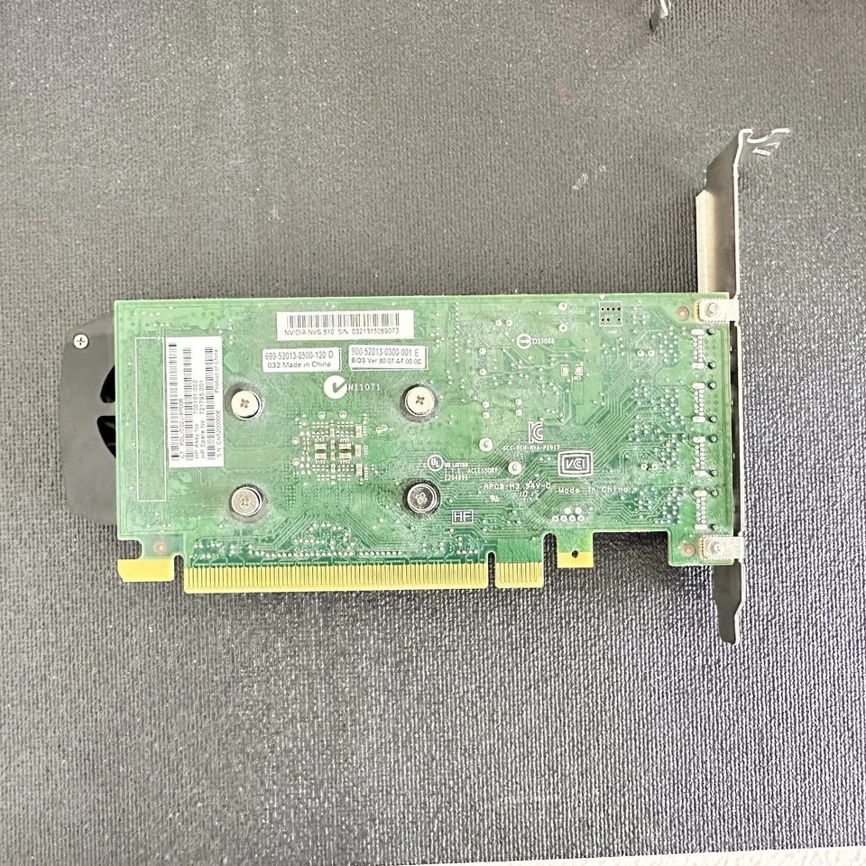 PNY NVIDIA NVS 510 2GB DDR3 SDRAM PCI Express x16 Graphics... - Image 4 of 4