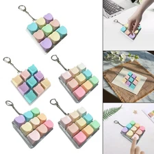 Keyboard Fidget Toy for Adults Relaxing Keyboard Cube Keyboard Clicker Toy