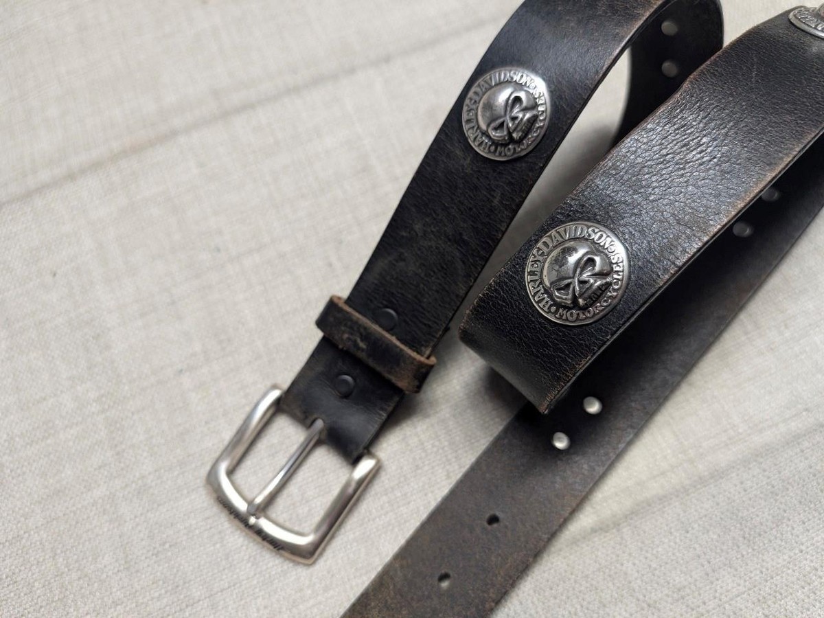 Vintage Harley Davidson Belt Harley Davidson × Vintage RARE Harley Davidson Vintage ©1989  main image 2